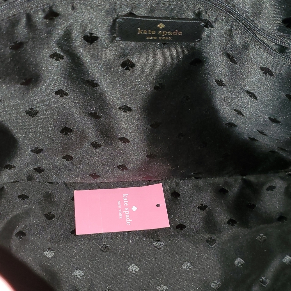 Kate Spade Black Glitter Tote Bag.  Super Cute! - Picture 5 of 16